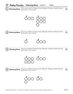 Winning Move, Level 3: a page from the free set